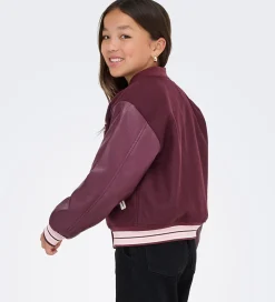 Bomberjakke - KogWestCoast - Mauve Wine|Kids Only Online