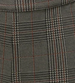 Bukser - KogFine - Wide - Seal Brown/Libra Checks|Kids Only Hot