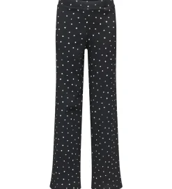 Bukser - KogMelia - Black/Dots Cloud Dancer|Kids Only Online