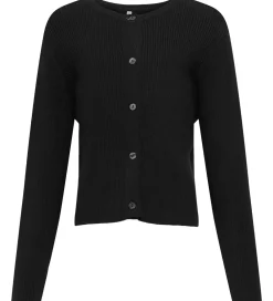 Cardigan - Rib - Noos - KogNatascha - Sort|Kids Only New