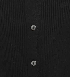 Cardigan - Rib - Noos - KogNatascha - Sort|Kids Only New