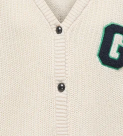 Cardigan - Strik - Antique White/Night Sky/ Medium Gre|Kids Only Hot