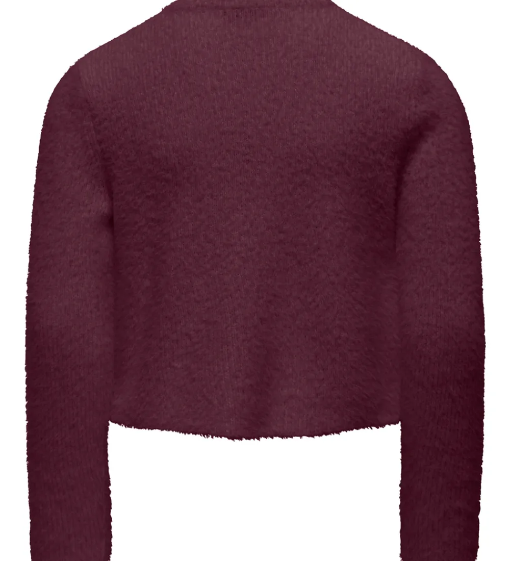 Cardigan - Strik - Noos - KogPiumo - Mauve Wine|Kids Only Outlet