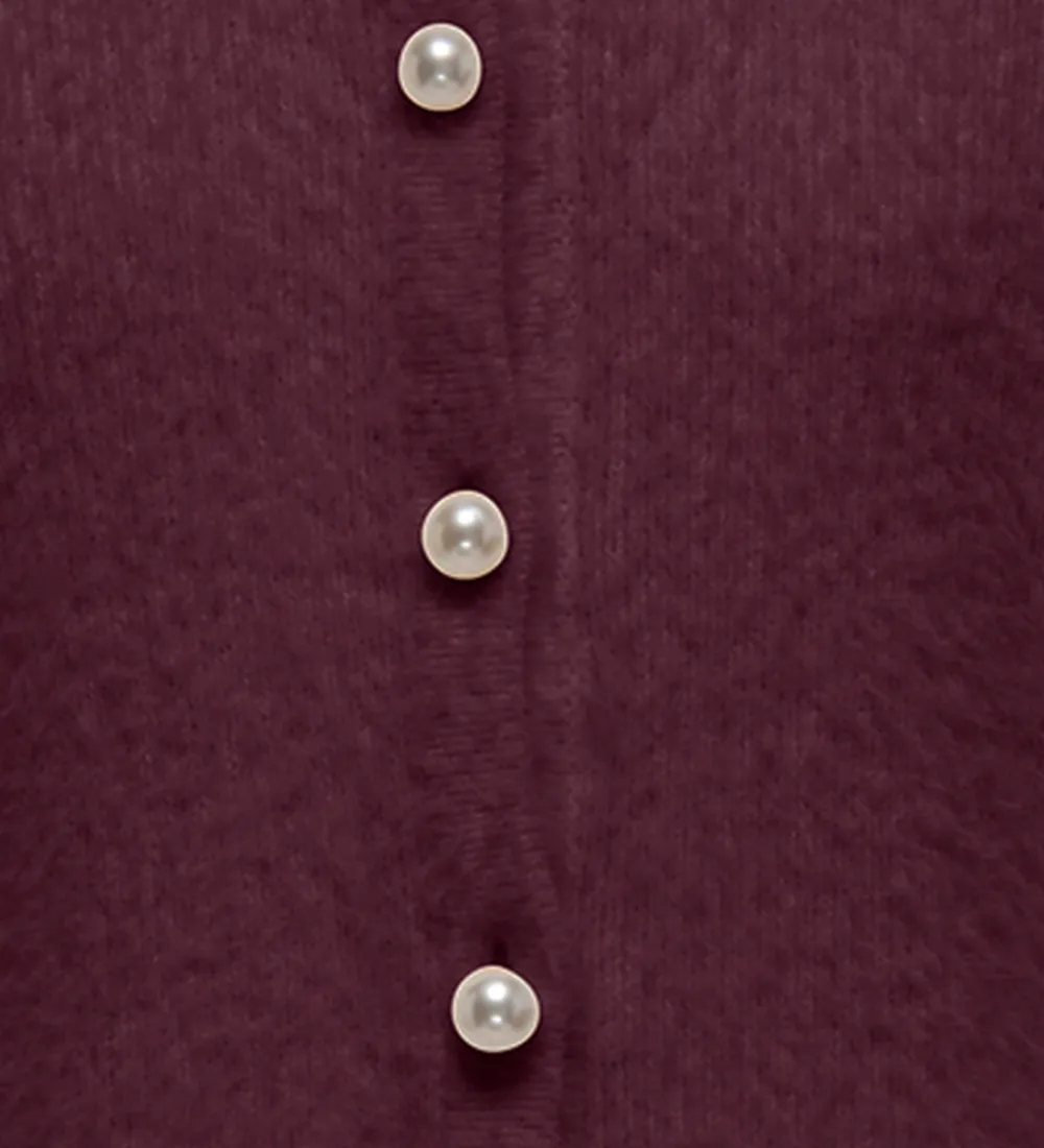 Cardigan - Strik - Noos - KogPiumo - Mauve Wine|Kids Only Outlet