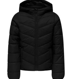 Dynejakke - KogKajsa - Sort|Kids Only