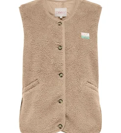 Fleecevest - Teddy - KogBaby - Cuban Sand/Vintage Badg|Kids Only Online