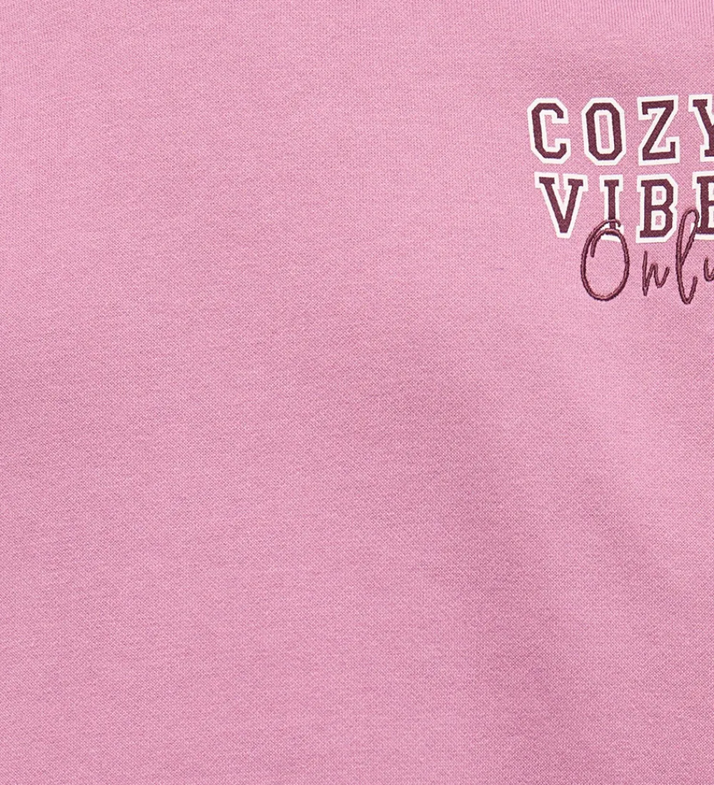 Sweatshirt - KogBila - Mauve Orchid/Cozy|Kids Only Online