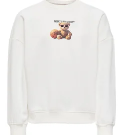 Sweatshirt - KogBila - Egret/Sport|Kids Only Online