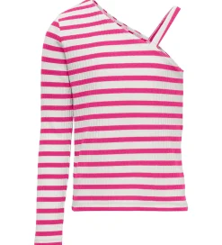 Top - KogNella - Cloud Dancer/StripesRaspberry Rose|Kids Only Online