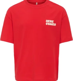 T-shirt - KogEllie - High Risk Red/Trouble|Kids Only Discount