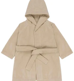 Badekåbe m. Broderi - Terry - Lemon|Konges Sløjd Online