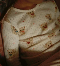 Bluse - Minnie - Miao Amore m. Hulmønster|Konges Sløjd Discount