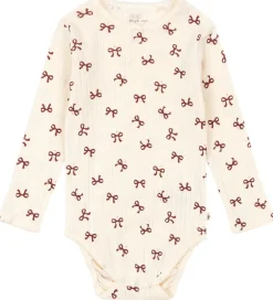 Body l/æ - Minnie - Bow Rouge m. Hulmønster|Konges Sløjd Discount