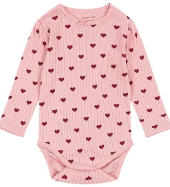 Body l/æ - Minnie - Amour Rouge m. Hulmønster|Konges Sløjd Sale