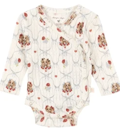 Body l/æ - Rib - Minnie - Puppy m. Hulmønster|Konges Sløjd