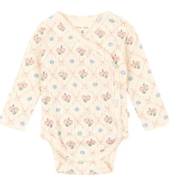 Body l/æ - Rib - Minnie - Fleur Decor m. Hulmønster|Konges Sløjd Discount