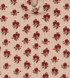 Body l/æ - Rib - Nia - Ruby Rose m. Hulmønster|Konges Sløjd Online