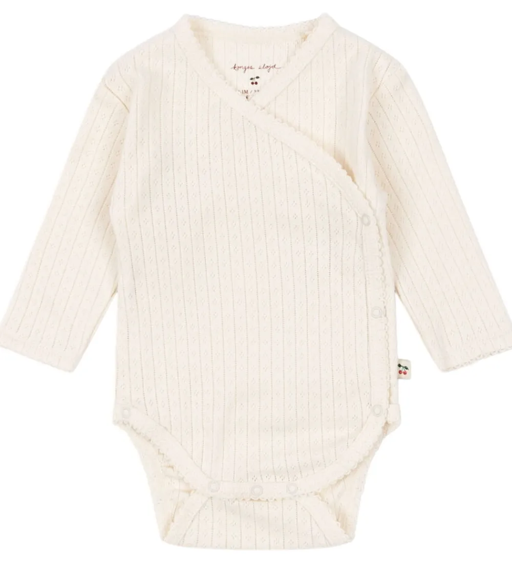 Body l/æ - Rib - Minnie - Antique White|Konges Sløjd Sale