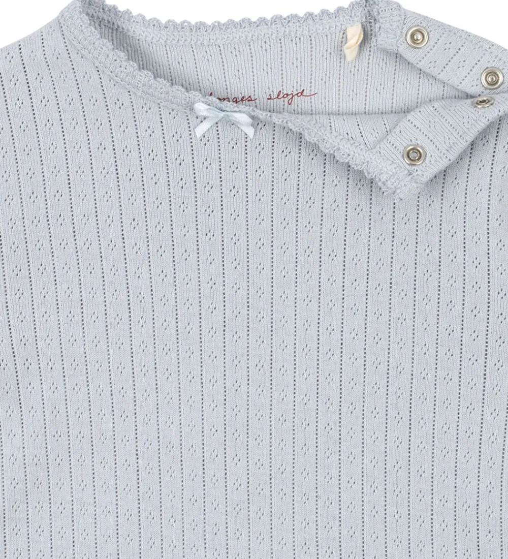 Body l/æ - Rib - Minnie - Gray Dawn m. Hulmønster|Konges Sløjd Online