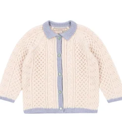 Cardigan - Emma - Uld - Strik - Off White|Konges Sløjd Clearance