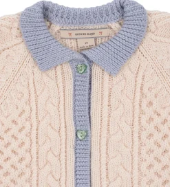 Cardigan - Emma - Uld - Strik - Off White|Konges Sløjd Clearance