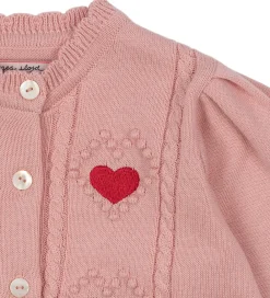 Cardigan - Strik - Soleil - Silver Pink|Konges Sløjd Discount