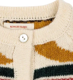 Cardigan - Uld/Polyamid - Billi - Banana|Konges Sløjd