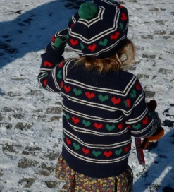 Cardigan - Uld/Polyamid - Belou - Heart|Konges Sløjd Hot