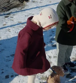 Elefanthue - Uld - 1-lags - Collette - Off White m.|Konges Sløjd Outlet