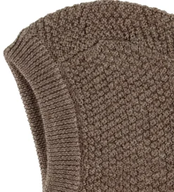 Elefanthue - Uld - 1-Lags - Strik - Fruity - Brun|Konges Sløjd Best