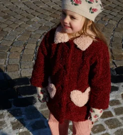 Fleecefrakke - Teddy - Calin - Cabernet|Konges Sløjd Discount