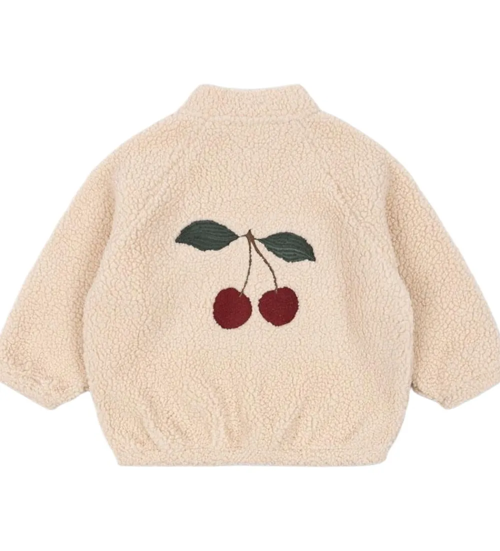 Fleecejakke - Jazz Teddy - Sand Dollar|Konges Sløjd Discount