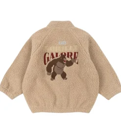 Fleecejakke - Jazz Teddy - Oxford Tan|Konges Sløjd Hot