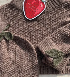 Halsedisse - Uld - Strik - Fruity - Brown Melange|Konges Sløjd Clearance