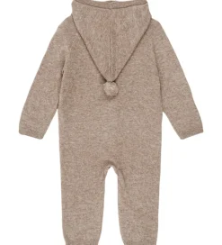 Heldragt - Uld - Strik - Mattou - Lysebrun|Konges Sløjd Clearance