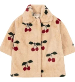 Jakke - Fuzzie Coat - Ma Grande Cerise|Konges Sløjd Outlet