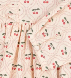 Kjole - Cianna - Cherry Pink Motif|Konges Sløjd Best