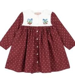 Kjole - Muna - Cabernet Dot|Konges Sløjd Hot