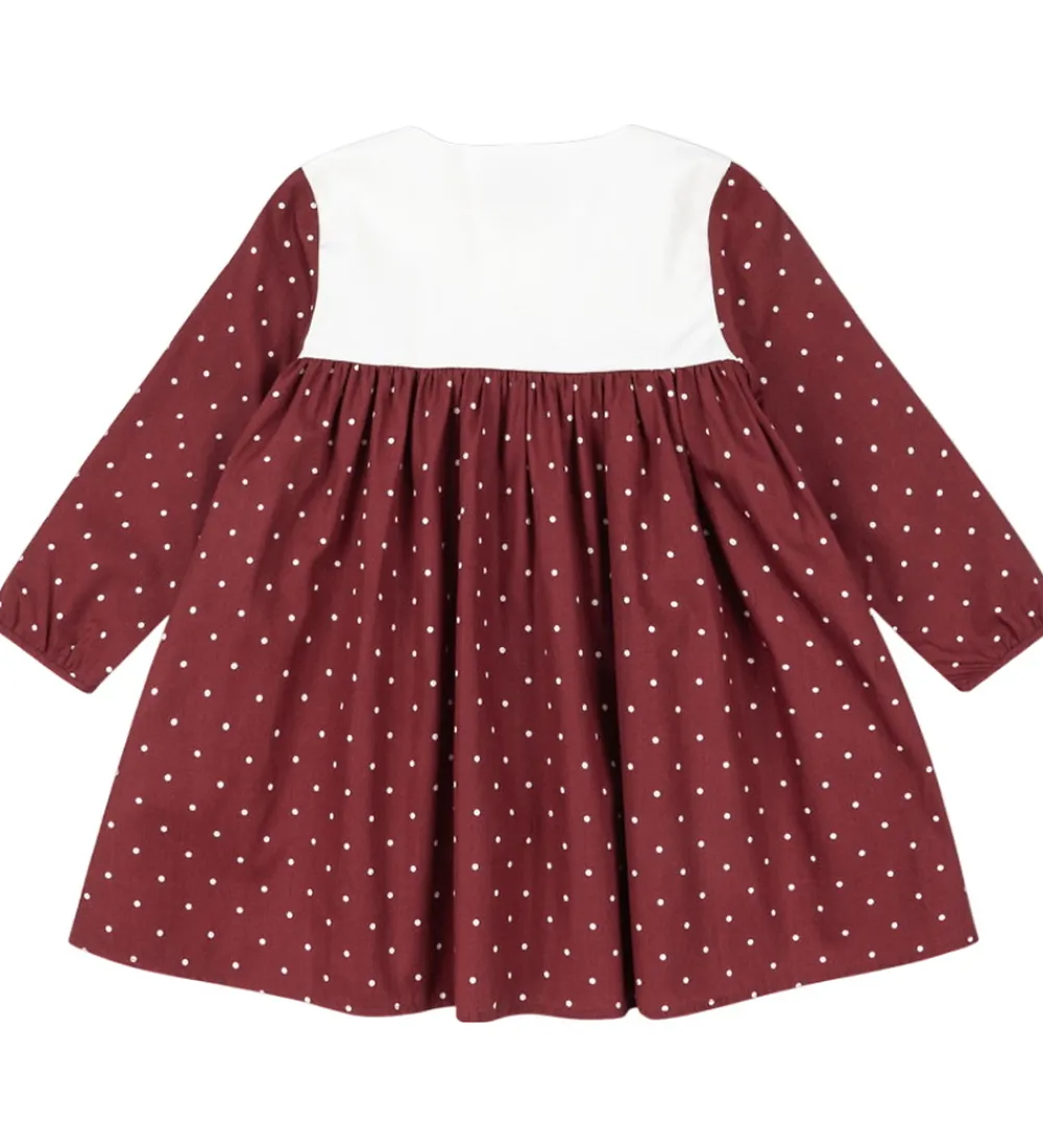 Kjole - Muna - Cabernet Dot|Konges Sløjd Hot