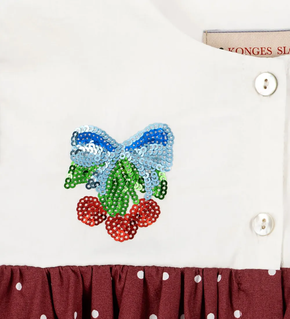 Kjole - Muna - Cabernet Dot|Konges Sløjd Hot