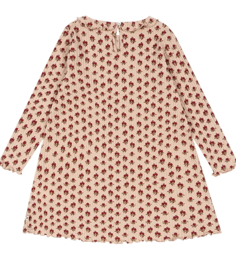 Kjole - Rib - Nia - Ruby Rose m. Hulmønster|Konges Sløjd Online