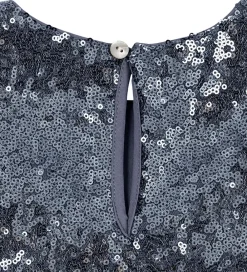 Kjole - Rosie - Bel Air Blue m. Pailletter|Konges Sløjd Online