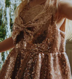 Kjole - Rosie - Smoke Gray m. Pailletter|Konges Sløjd New