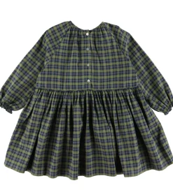 Kjole - Terre - Laurel Blue Check|Konges Sløjd Best