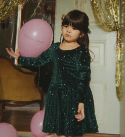 Kjole - Velour - Viola - Sycamore m. Palietter|Konges Sløjd Best