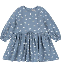 Kjole - Vida - Boucle Blue|Konges Sløjd New