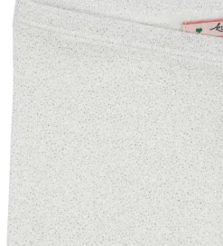 Leggings - Lola - White Glitter|Konges Sløjd Outlet