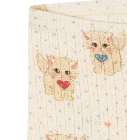 Leggings - Minnie - Miao Amore m. Hulmønster|Konges Sløjd Clearance