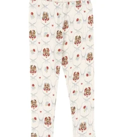 Leggings - Rib - Minnie - Puppy m. Hulmønster|Konges Sløjd New