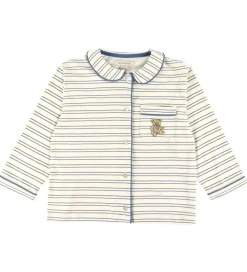 Nattøj - Pio - Indigo Butter Stripe|Konges Sløjd Online